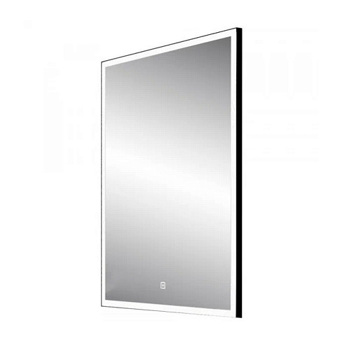 Зеркало "Frame Black LED" 600х800: фотография 1