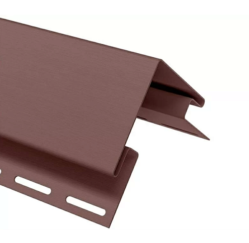 Угол наружный 75 Технониколь Оптима, Каштан 3м: фотография 1