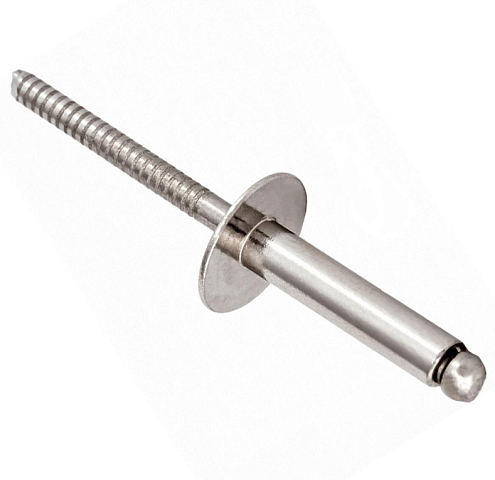 Заклепка вытяжная нержавеющая 3,2х10 уп.30шт: фотография 1