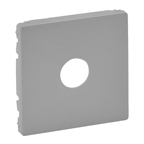 Панель лицевая Valena Life для розеток TV алюминий Leg 754762: фотография 1