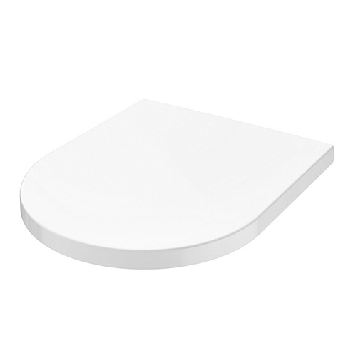 Сиденье для унитаза AM.PM Spirit 2.0 C707858WH с микролифтом, дюропласт, белое: фотография 1