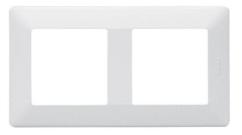 Рамка 2-м Valena Life универсальная бел. Leg 754002: фотография 1