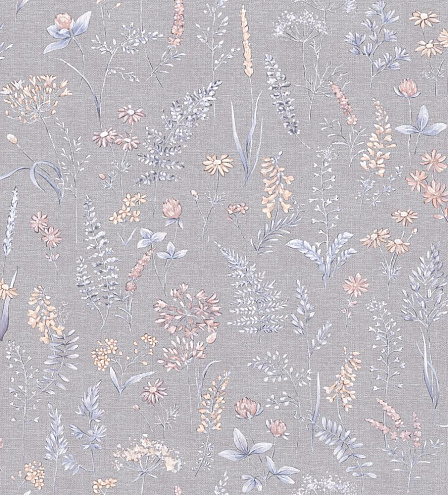 953 06 Обои Саратовские 10х0,53м С6 Гербарий : фотография 1