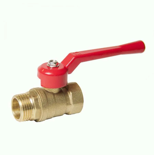 Кран шаровой 11Б27п1 г/ш рычаг 3/4&quot;: фотография 1