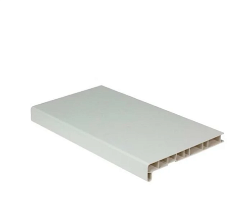 Подоконник ПВХ &quot;МП&quot; белый 1500х250мм: фотография 1