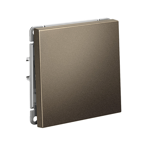 Переключатель 1-клавишный ArtGallery 9сх.6) 10AX механизм мокко Systeme Electric  GAL000661: фотография 1