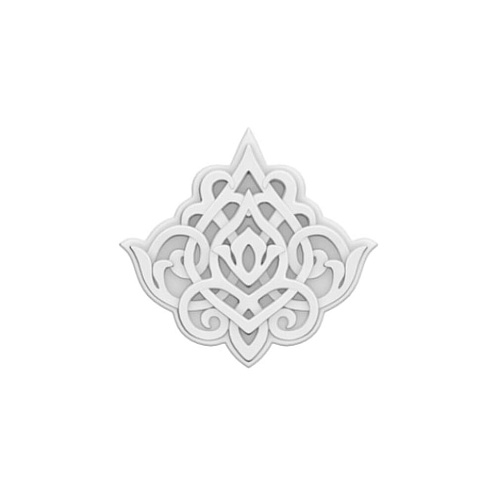 Орнамент 1.60.501 размеры 166х20х172 мм: фотография 1