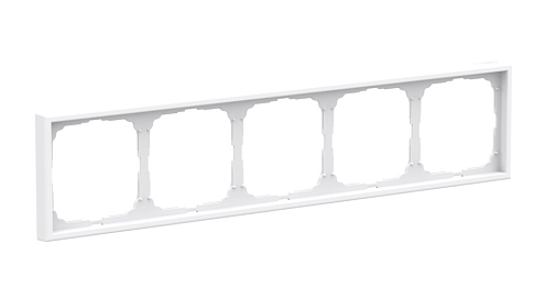 Рамка 5-местная ArtGallery универсальная лотос Systeme Electric GAL001305: фотография 1