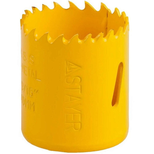 Коронка "PROFESSIONAL" Би-металлическая, универсальная, d=40 мм, STAYER: фотография 1