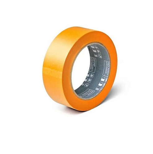 Малярная клейкая лента универсальная ColorExpert 38ммх50м, 8,5мкм, экстартонкая, UV60 золотистая : фотография 1