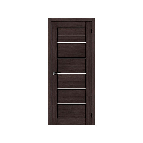 Дверь Браво 22 Wenge Melinga стекло Magic Fog 2000х800: фотография 1