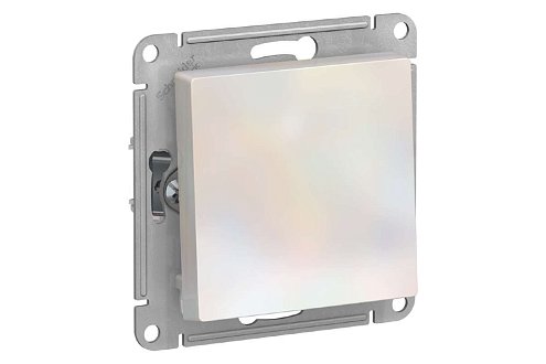 Механизм выключателя 1-кл. ATLAS DESIGN (сх.1) 10АХ жемчуг SchE ATN000411: фотография 1