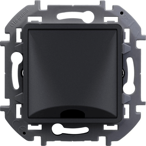 Вывод кабеля Inspiria с зажимом для крепления антрацит Leg 673893: фотография 1