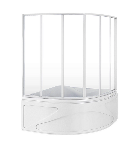 Шторка Хатива 6 створок пластик: фотография 1