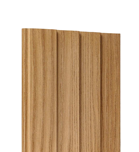 Стеновая панель ACUPAN  KRALLEN (Зубья)  MDF ECO 122.505 95 Эльм Натуральный 2760х122х12мм : фотография 1