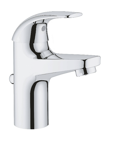 32805000 BauCurve Смеситель для раковины с донным клапаном, хром : фотография 1