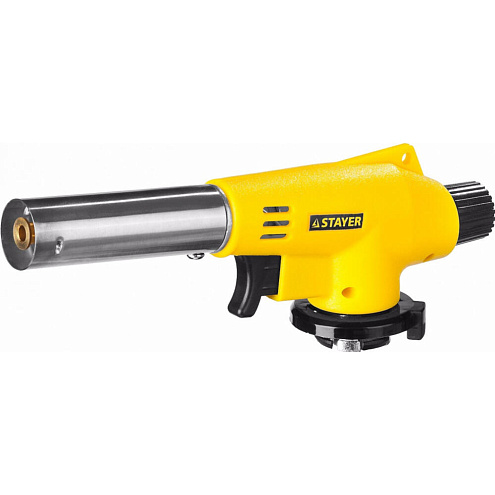 Газовая горелка Stayer &quot;MaxTerm&quot; на баллон, с пьезоподжигом, 1300°C: фотография 1