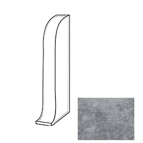 LL020 Заглушка правая 67мм Бетон гранит : фотография 1