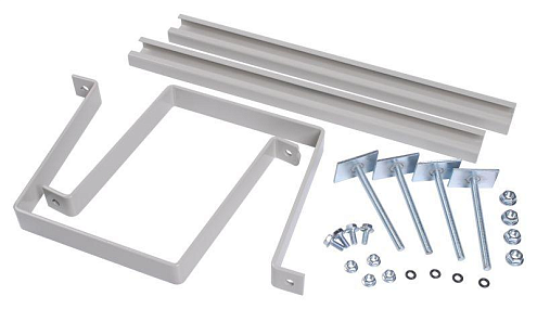 Комплект крепления металлокорпуса к столбу скобой IEK YKK-0-126: фотография 1