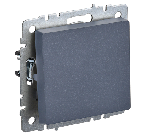 Выключатель перекрестный 1-клавишный BRITE 10А ВС10-1-3-БрМ механизм маренго IEK BR-V13-0-10-K35: фотография 1