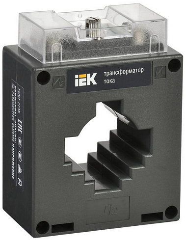 Трансформатор тока ТТИ-40 600/5А класс точности 0,5 5В.А IEK ITT30-2-05-0600: фотография 1