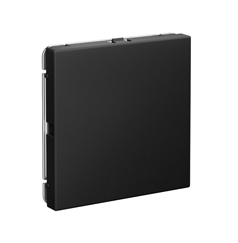 Заглушка ArtGallery без суппорта для многопостовых рамок карбон Systeme Electric GAL001009: фотография 1