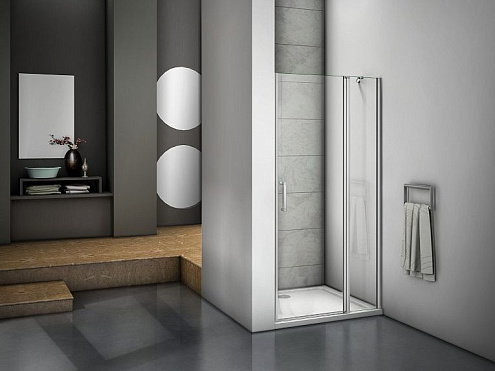 Душевое ограждение MOKKA WTW-120-C-WE: фотография 1