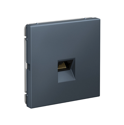 Розетка компьютерная ArtGallery RJ45 кат.5E механизм грифель Systeme Electric GAL000783: фотография 1