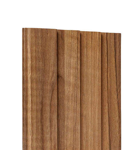 Стеновая панель ACUPAN  KRALLEN (Зубья)  MDF ECO 122.505.92 Орех светлый 2760х122х12мм : фотография 1