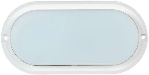 Светильник светодиодный ДПО 4012 12Вт 4000К IP54 овал бел. IEK LDPO0-4012-12-4000-K01: фотография 1