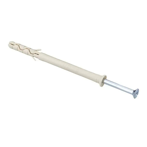 Дюбель-гвоздь нейлон с потайной манжетой  6х40мм, 3шт: фотография 1