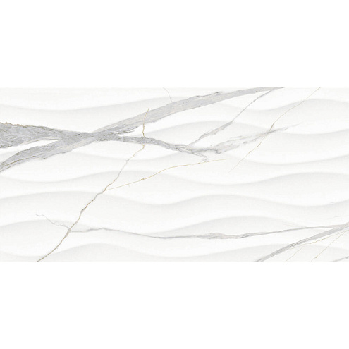 Плитка настенная Махаон Рельеф TP3604SWAY  белый 30х60: фотография 1