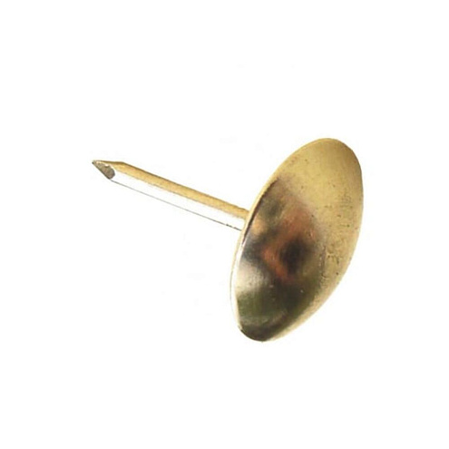 Гвозди декоративные  9,5мм латунь, 50шт : фотография 1