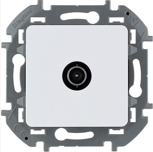 Механизм розетки TV "звезда" Inspiria 2дБ 0-2400мГц бел. Leg 673850: фотография 1