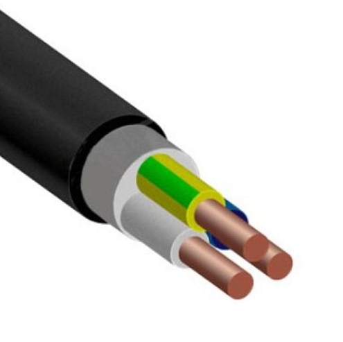 Кабель ВВГнг(А)-LS 3х2,5 ок (N PE) 0.66кВ ПромЭл 11853830: фотография 1