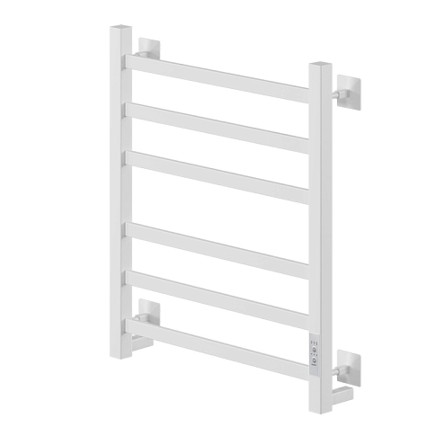 Полотенцесушитель Mixline Триумф  60х50 таймер, 312Вт, 6 перекладин, электрический, белый: фотография 1