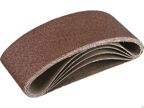 Лента абразивная бесконечная, P120, 75х457мм, 3шт, STAYER: фотография 1