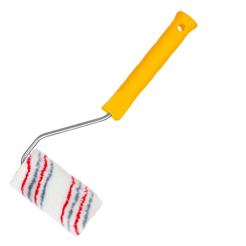 Мини-валик "Мультиколор", бюгель 6мм, ворс 12мм, 30х150мм, РемоКолор: фотография 1