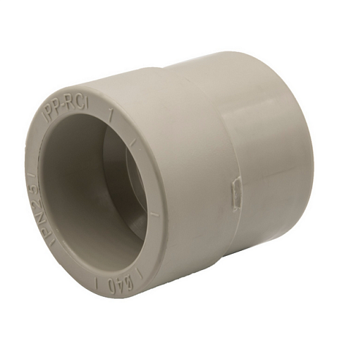 Муфта переходная 50х40 нар/вн EVER plast    : фотография 1