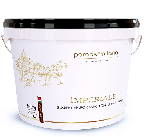 Декоративная штукатурка марокканская  PARADE Imperiale 2,5л: фотография 1