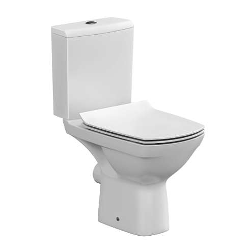Унитаз-компакт Cersanit CARINA Clean On 011 3/5 DPL EO slim: фотография 1