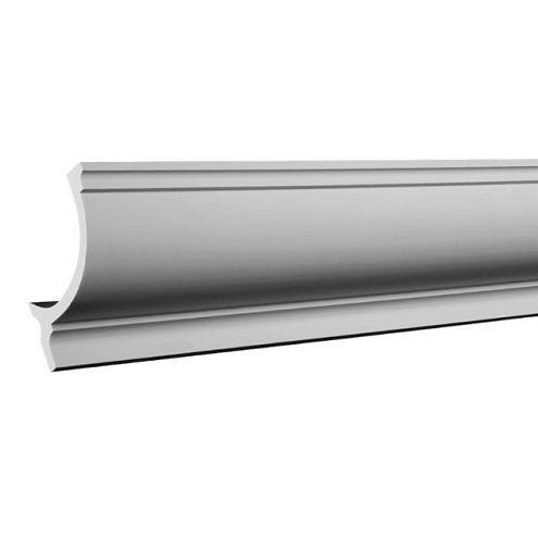 Карниз 1.50.261 для скрытого освещения размеры 101х102х2000 мм: фотография 1