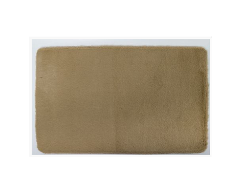 Коврик меховой Roomis тем-коричневый 60х90: фотография 1