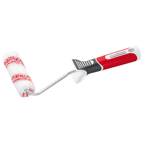 Мини-валик &quot;WallStar&quot;, бюгель 6мм, ворс полиамид 12мм, 17х100мм, ColorExpert: фотография 1