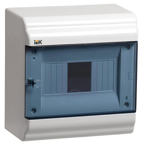 Корпус пластиковый PRIME ЩРН-П-6 модулей навесной белый IP41 IEK MKP82-N-06-41-20: фотография 1