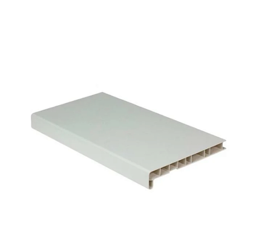 Подоконник ПВХ &quot;МП&quot; белый 1500х500мм: фотография 1
