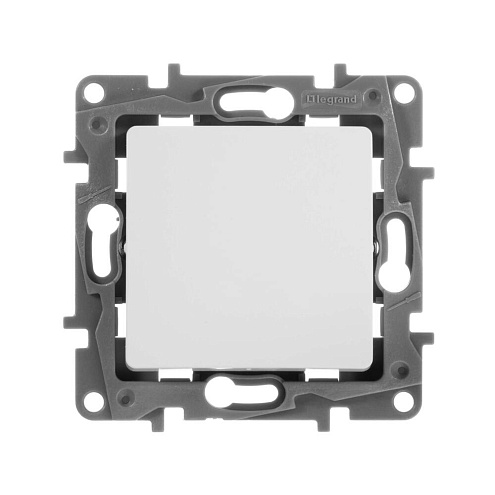 Механизм переключателя промежуточ. 1-кл. СП Etika10AX 250В бел. Leg 672209: фотография 1