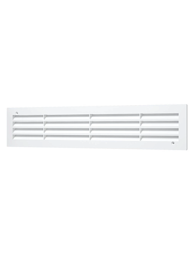 Решетка дверная вентиляционная 4409ДП фланец 420x73 переточная 450х91 ERA уп.2шт: фотография 1