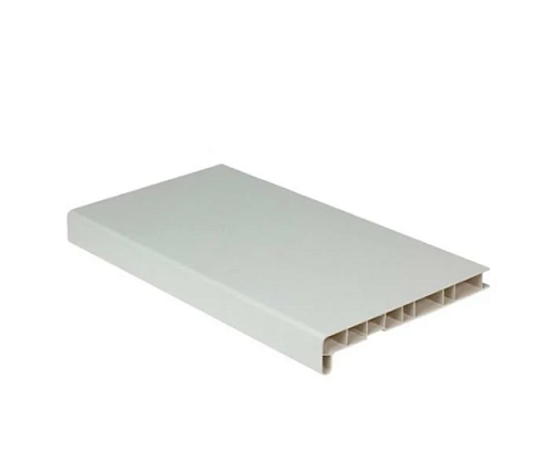 Подоконник ПВХ &quot;МП&quot; белый 1500х150мм: фотография 1