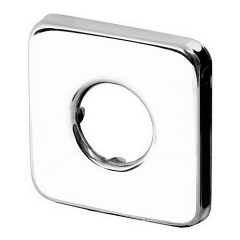 Отражатель RR 130S 1/2&quot; 48х48мм d=22мм h=6мм латунь хром квадрат: фотография 1